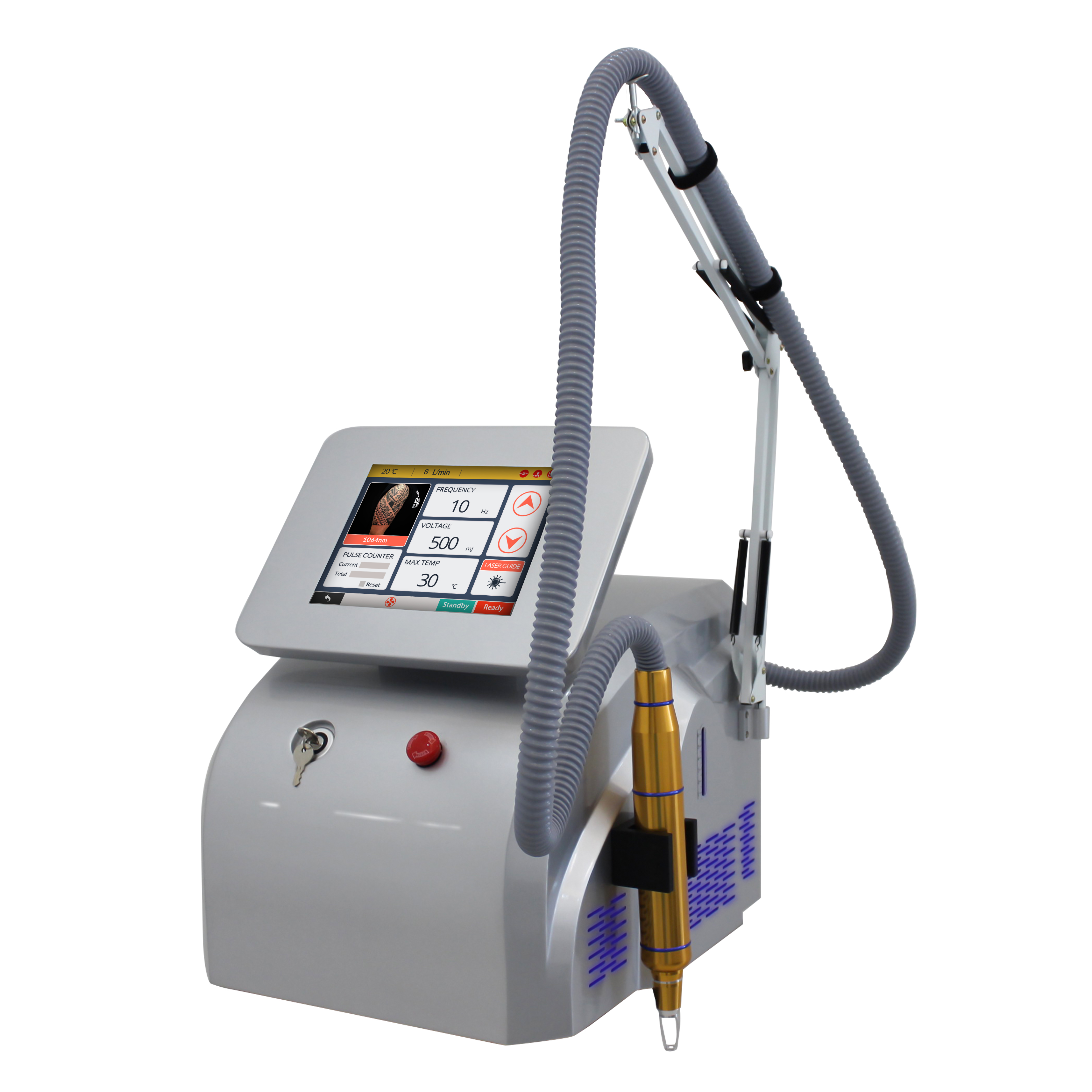 Picosecond machine Q Switched nd Yag Laser tattoo removal